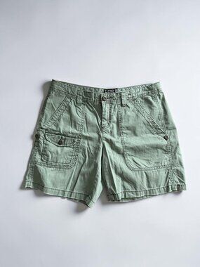 POLO RALPH LAUREN Green Olive Shorts Size 8